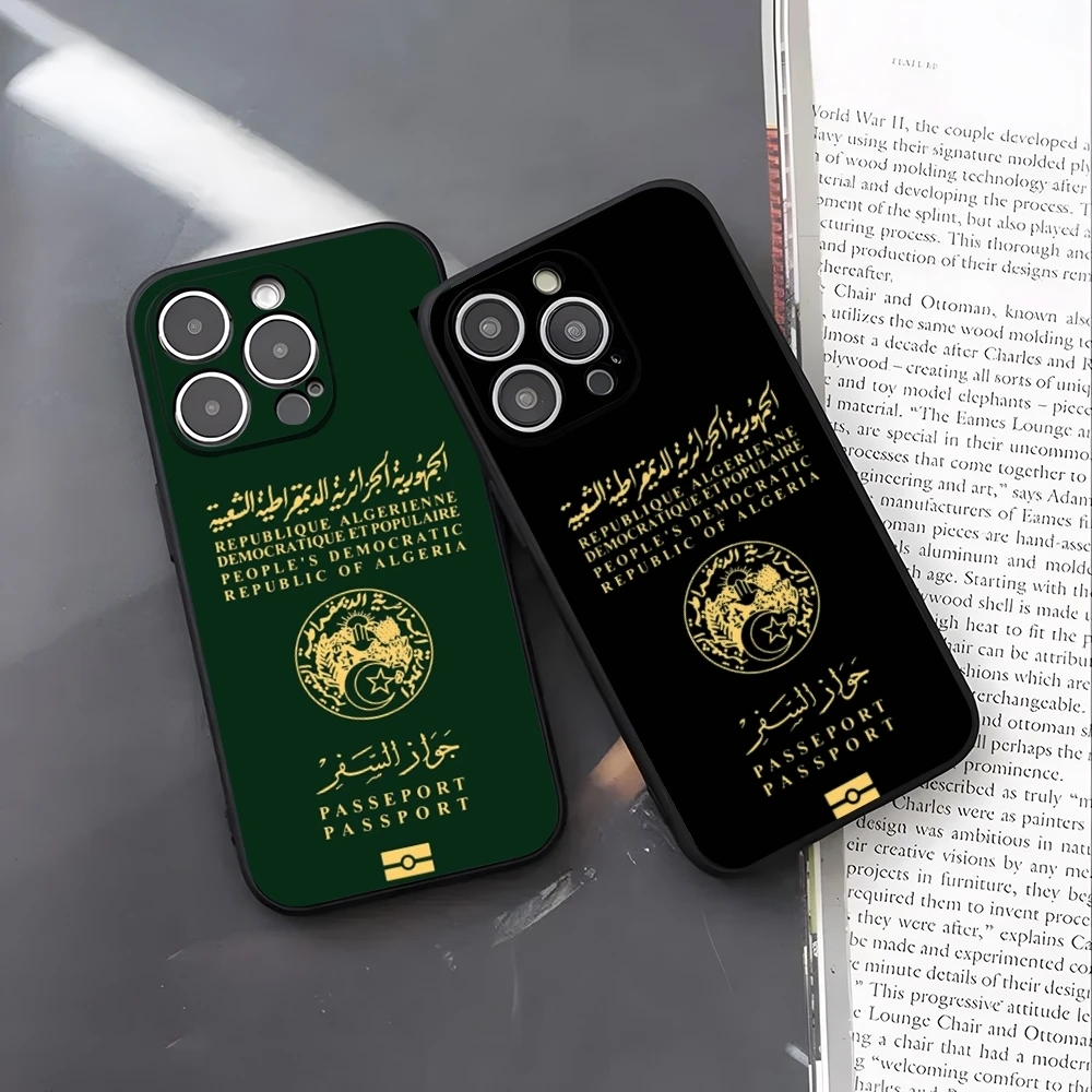 Travel Accessories Iphone - Etui na telefon z mapą Algierii,