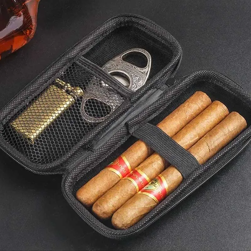 Travel Packing Accessories - Przenośne etui na cygara EVA, lekka