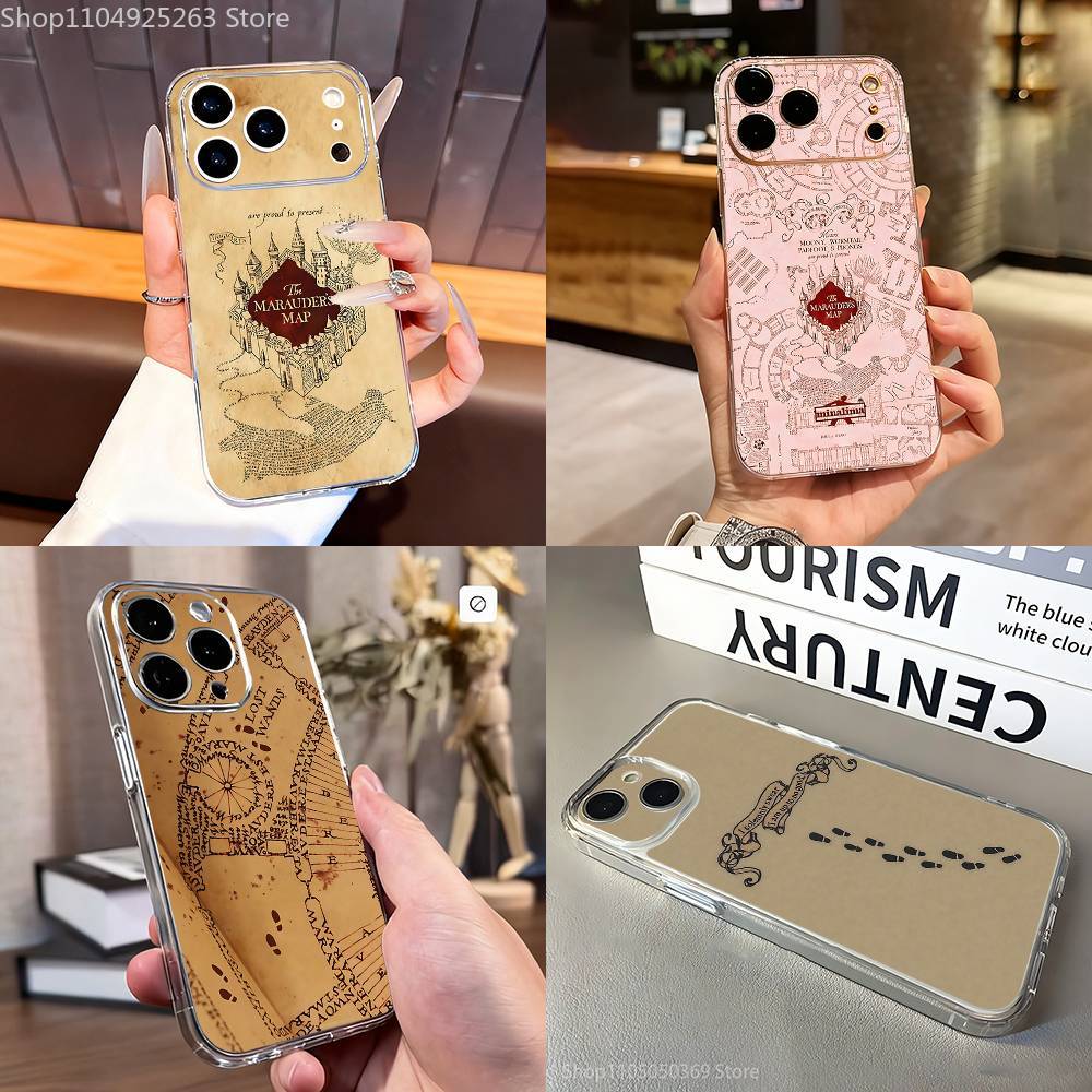 Travel Accessories Iphone - Etui na telefon z motywem Mapy