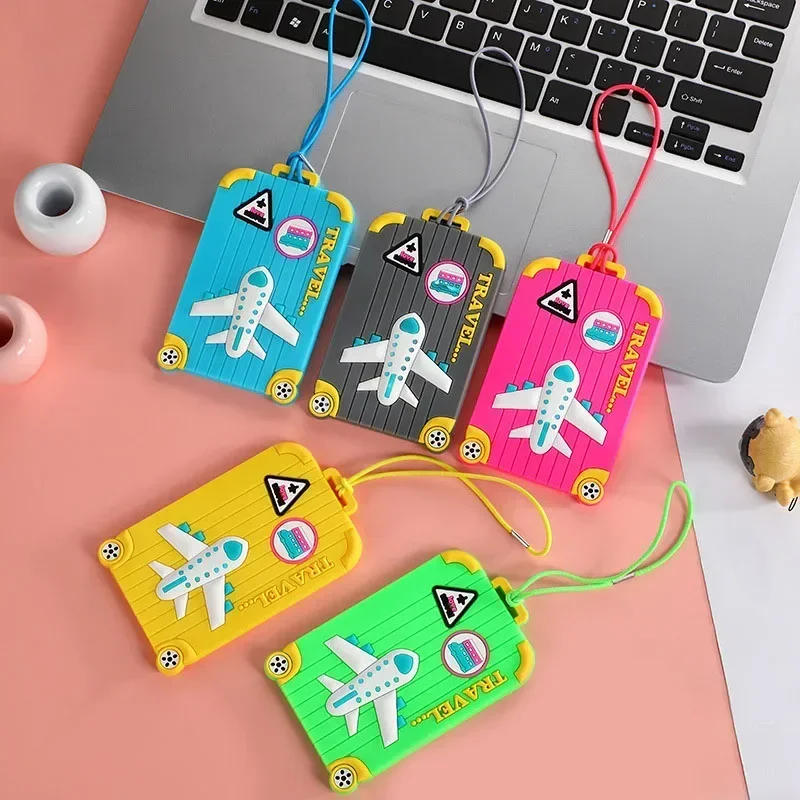 Travel Accessories Name - Przenośne przywieszka z PVC do bagażu