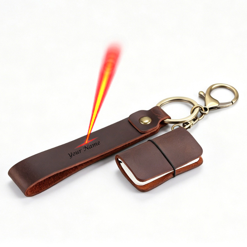 Travel Notebook Journal - Personalizowany Mini Notatnik Podróżny z Skórą