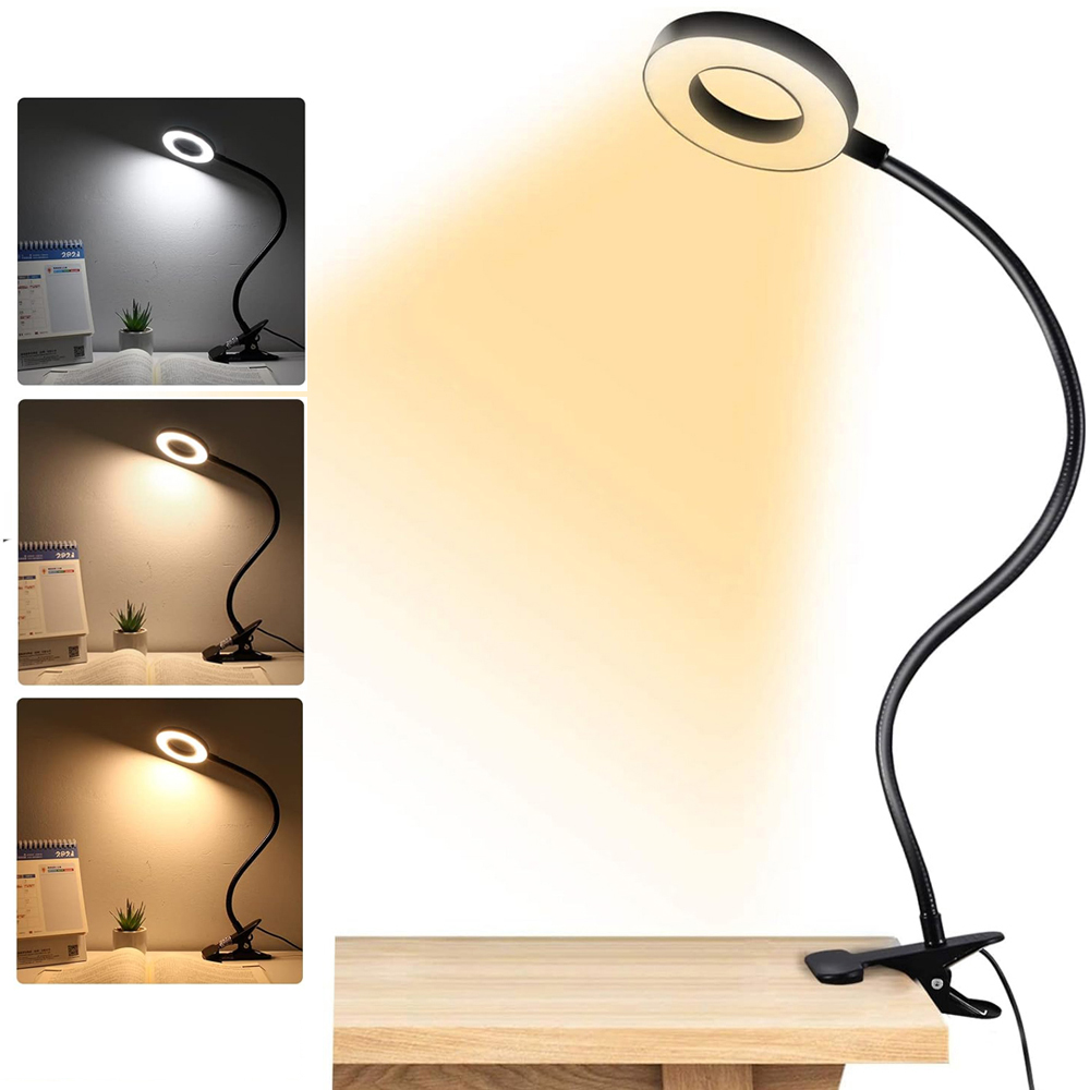 Book Light Flexible - 360 ° Elastyczna lampa biurkowa z