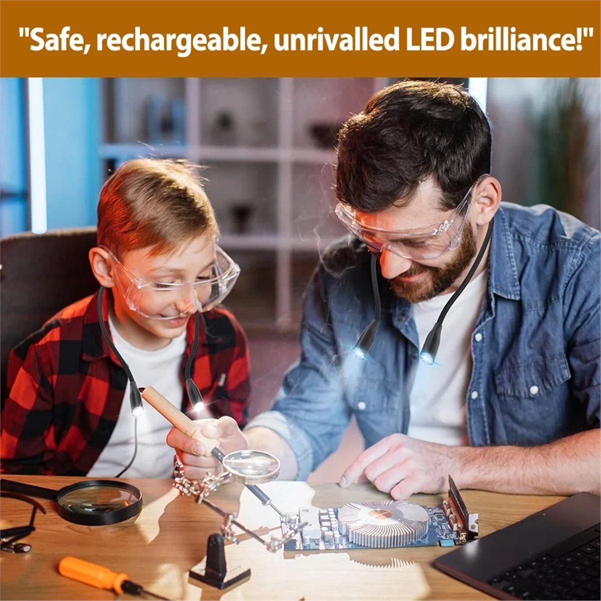 Lampka do czytania na szyję DT – Book Light Flexible recenzja i cena