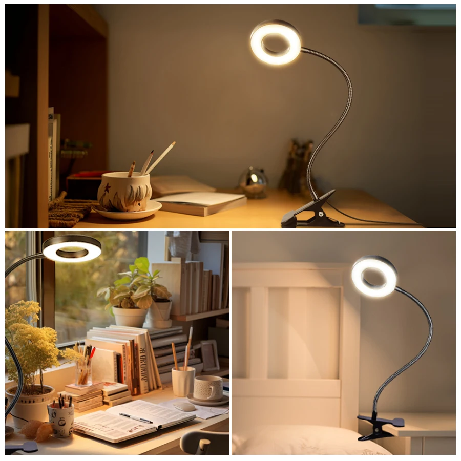 Lampa biurkowa z klipsem, 48 d – Book Light Flexible recenzja i cena