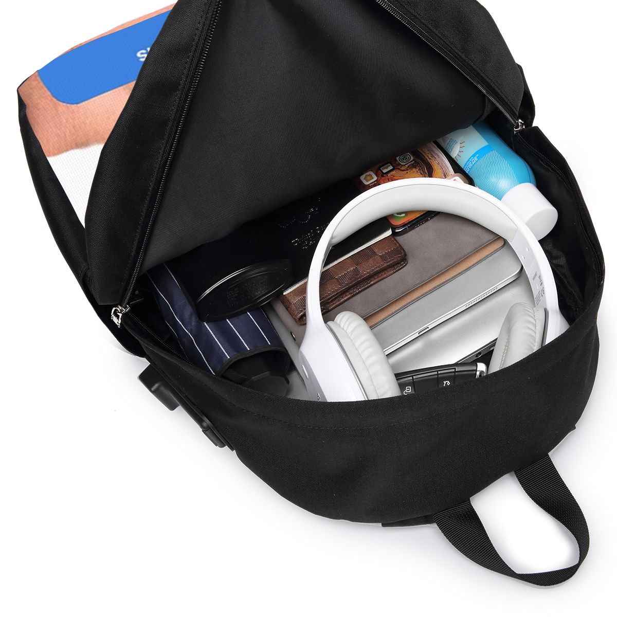 Plecak Johnny Sins z motywem f – Travel Packing Accessories recenzja i cena