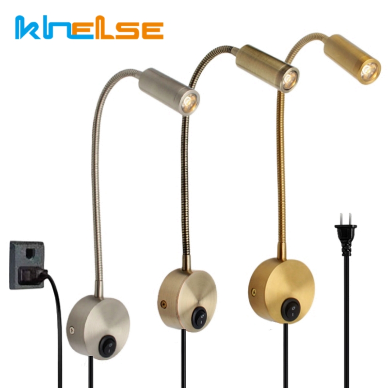 3W Brązowa lampa ścienna LED n – Book Light Flexible recenzja i cena