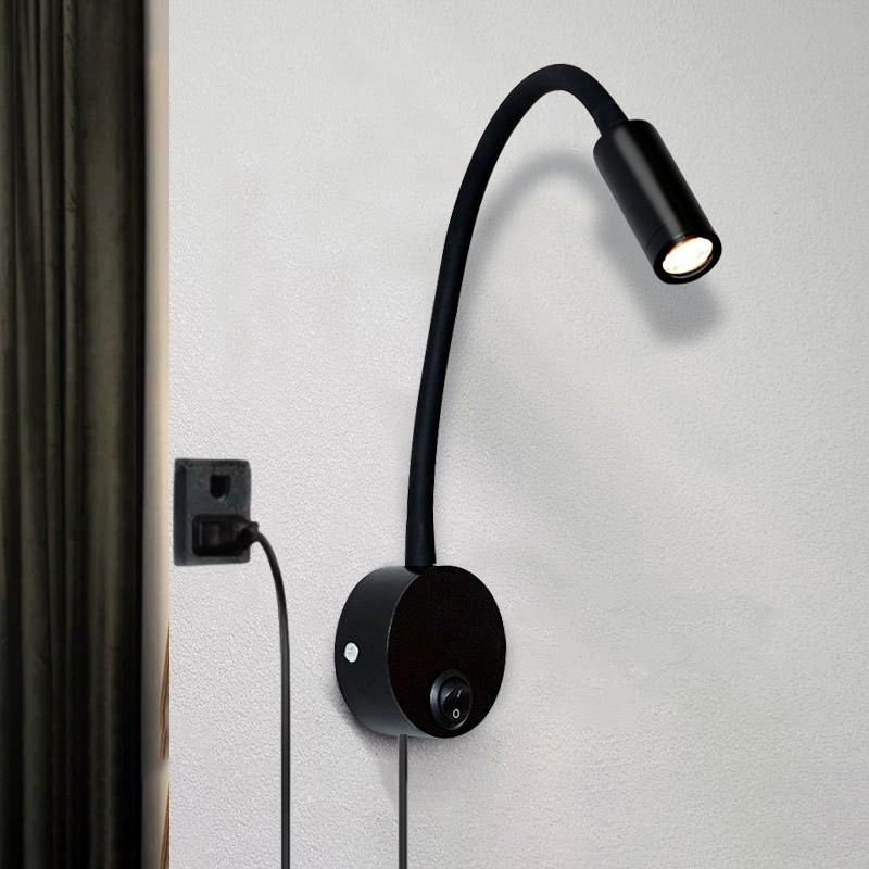 3W Brązowa lampa ścienna LED n – Book Light Flexible recenzja i cena