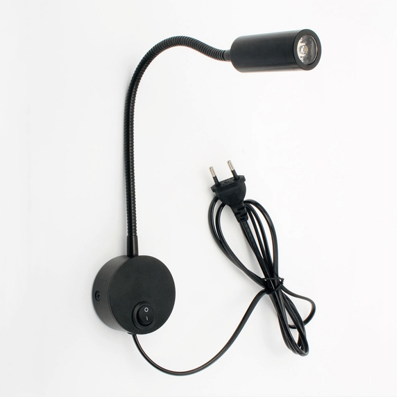 3W Brązowa lampa ścienna LED n – Book Light Flexible recenzja i cena