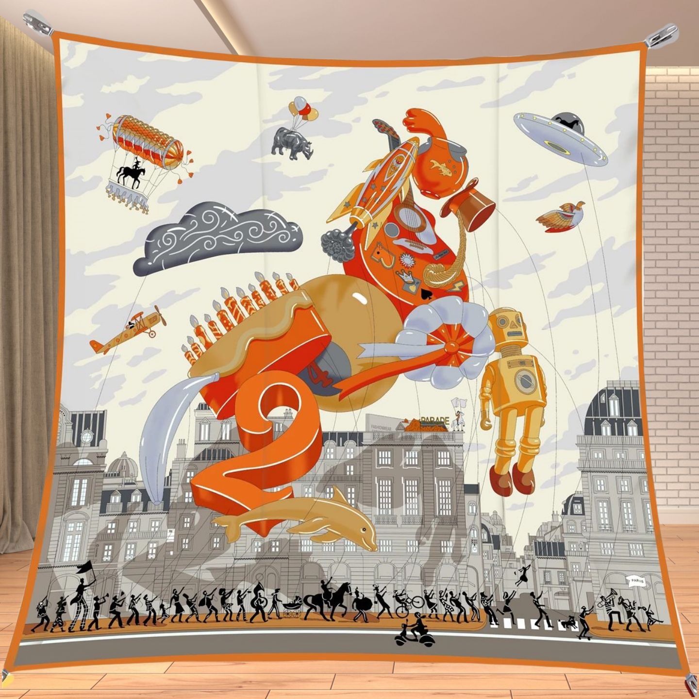 90cm Kwadratowa Apaszka z Jedw – Travel Accessories For Elderly recenzja i cena