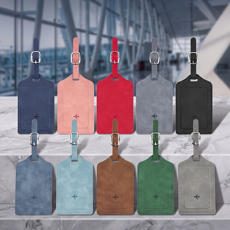 1 szt. etykieta na bagaż z PU  – Travel Accessories Name recenzja i cena