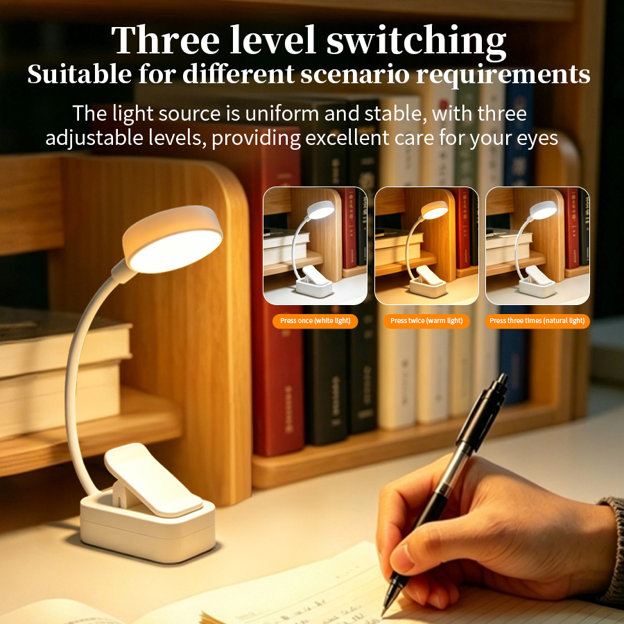 Lampka biurkowa LED, ładowalna – Book Light Flexible recenzja i cena