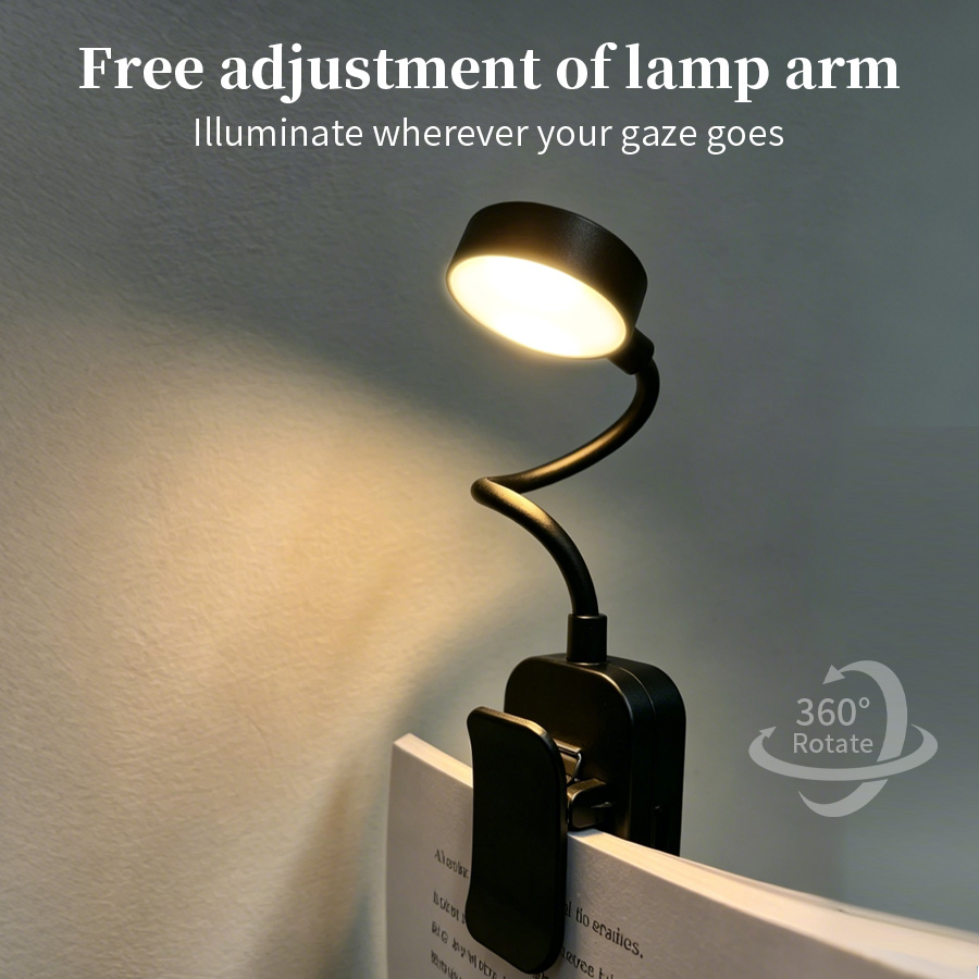 Lampka biurkowa LED, ładowalna – Book Light Flexible recenzja i cena