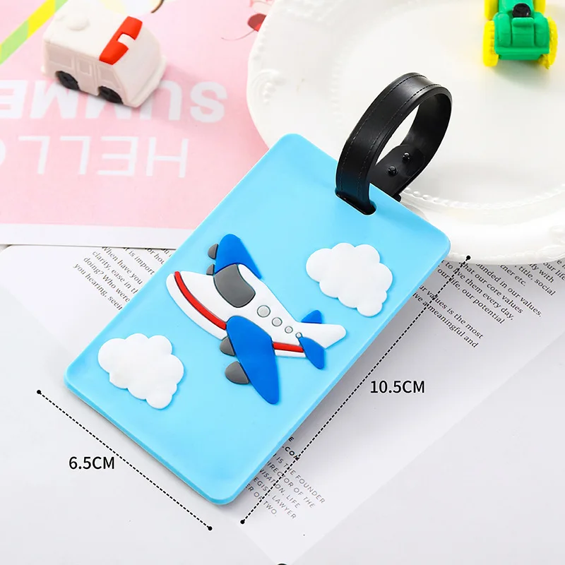 Cute Cartoon Cars PVC Silikono – Travel Accessories Name recenzja i cena
