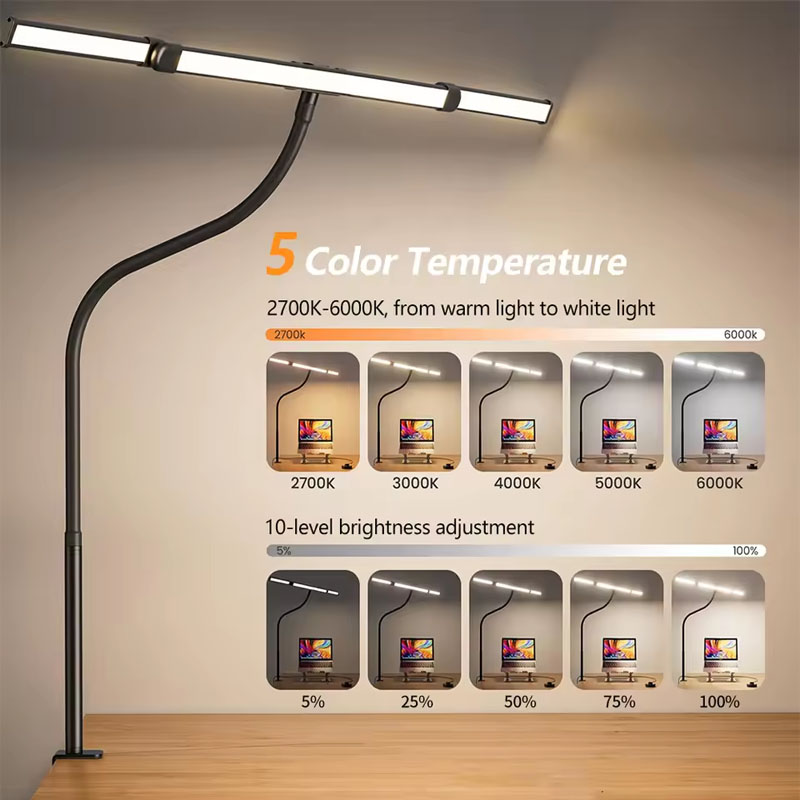 Lampa biurkowa LED, chroniąca  – Book Light Flexible recenzja i cena